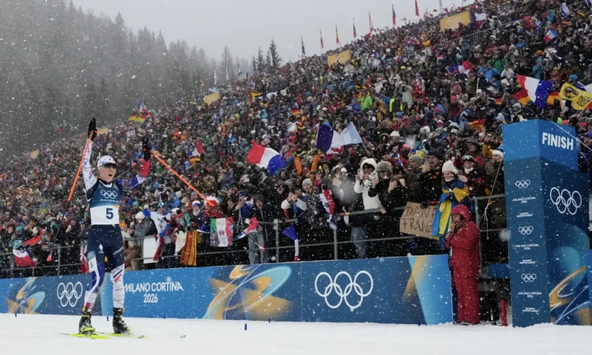 Осеан Мишелон выиграла благодаря концентрации