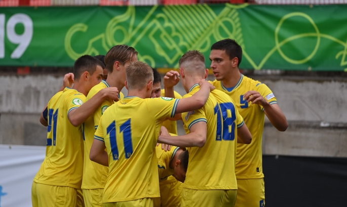 Сборная Украины U-19 сыграет в полуфинале Евро-2024 со сборной Франции