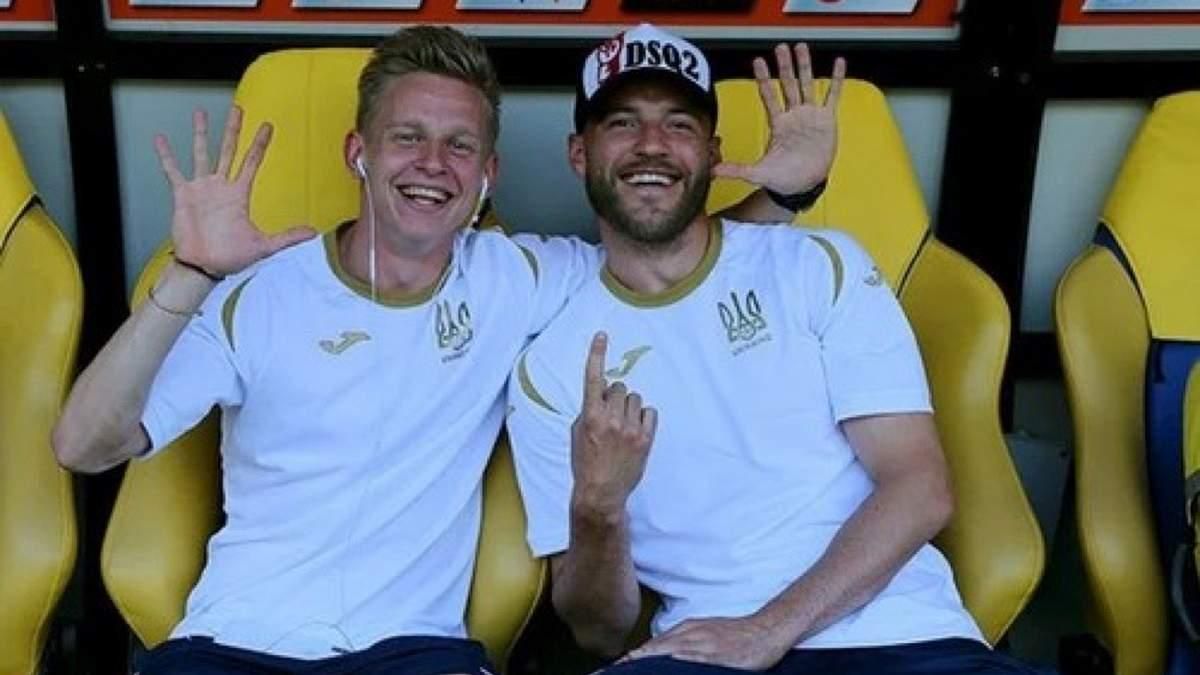 Сергей Ребров не захотел вызывать Ярмоленко и Зинченко в сборную Украины